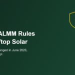 DCR rooftop solar compliance graphic — ALMM List-II rules explained
