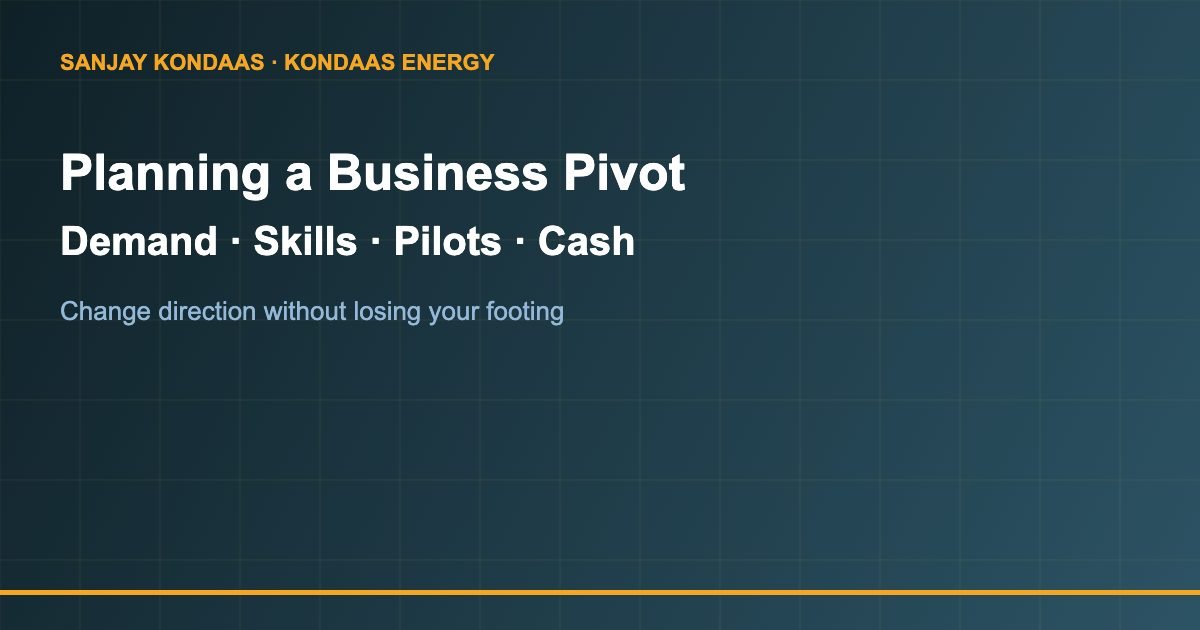 Planning a business pivot into rooftop solar