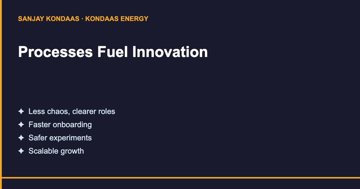 How process-oriented leadership fuels innovation