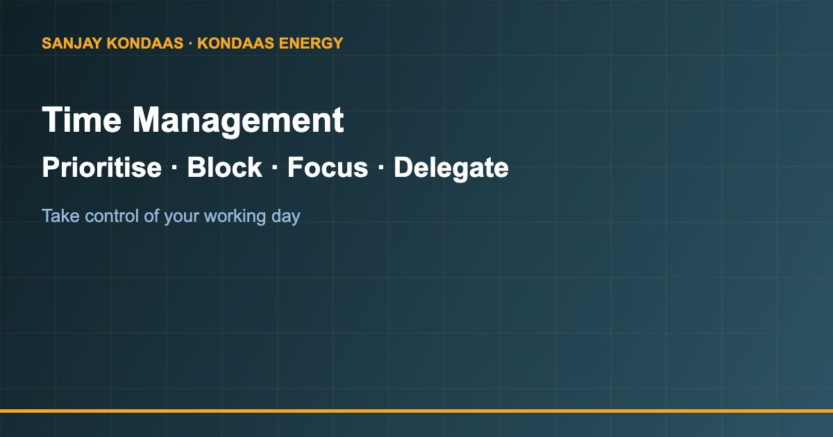 Time management techniques for freelancers